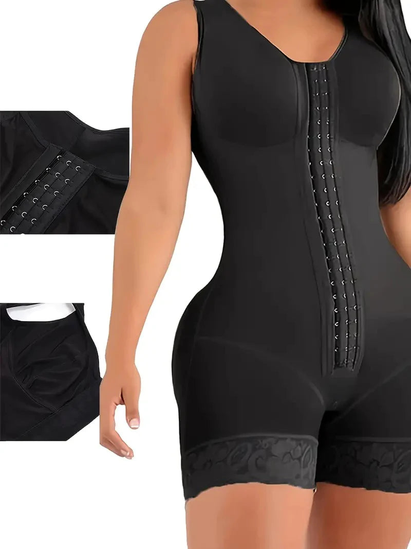 Shapshe® High Compression Short Girdle With Brooches Bust Girdle With Bust For Daily And Post-surgical Use