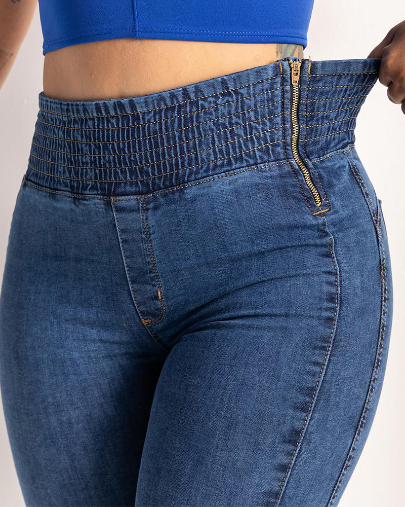 Shapshe® High-Waisted Tummy Control Butt Liftter Skinny Jeans