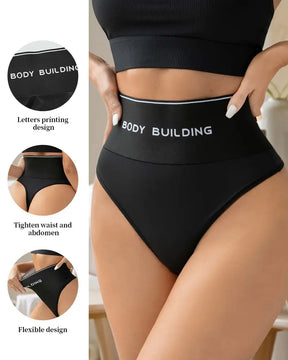 Wide Waistband Shaping Panties Elasticity Tummy Control Fajas Thong