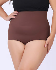 Ropa interior moldeadora de cintura alta sin costuras, ropa interior moldeadora posparto con Control de barriga