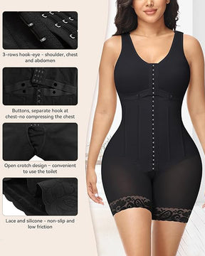 Compression Garment Short Shapewear For Women With Bra