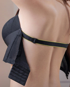 Sujetador bandeau de copa completa push up sin costuras