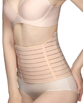 Entrenador de cintura con Control de barriga transpirable de verano, carpeta Abdominal con Velcro ajustable posparto