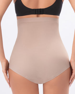 Seamless High Waist Shapewear Briefs Tummy Control Postpartum Shaping Underwear