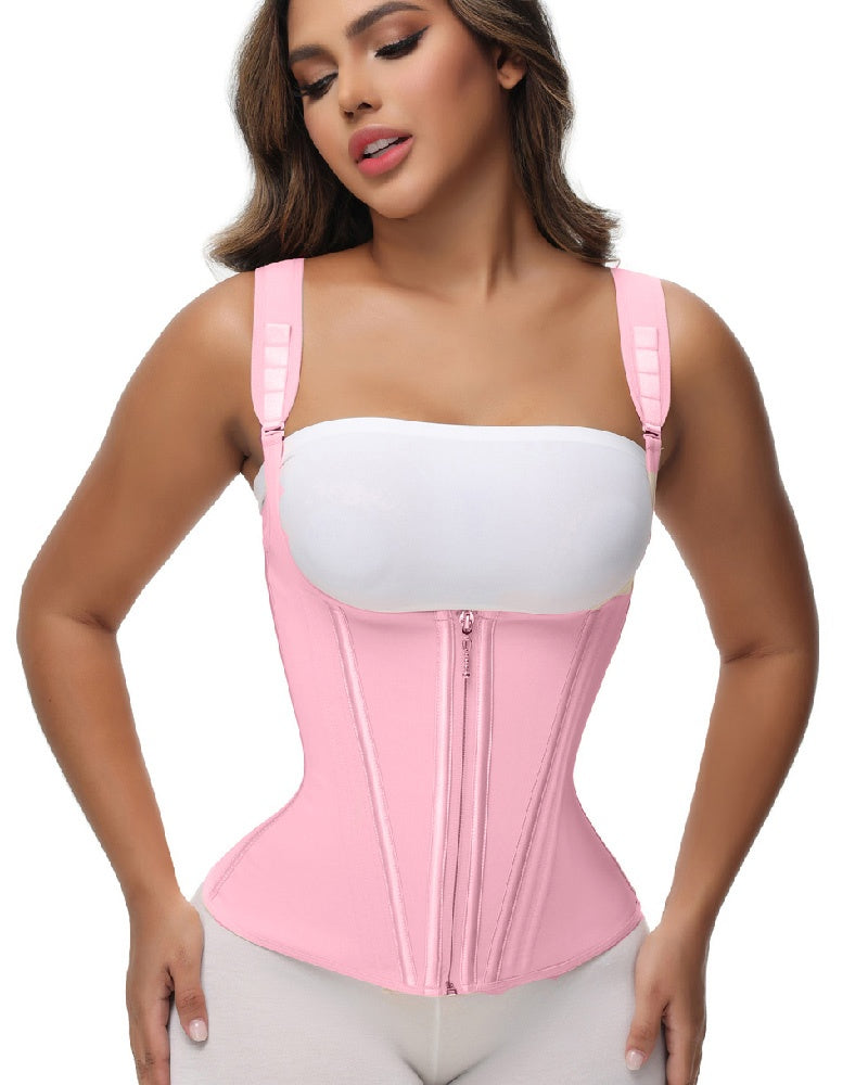 Shapshe® Fajas Colombianas Steel Boned Tummy Control Waist Trainer