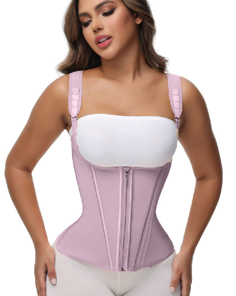 Shapshe® Fajas Colombianas Steel Boned Tummy Control Waist Trainer