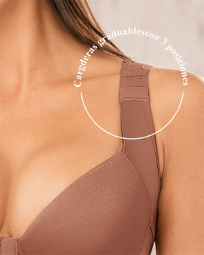 Women Full Cup Push Up Wirefree Bra