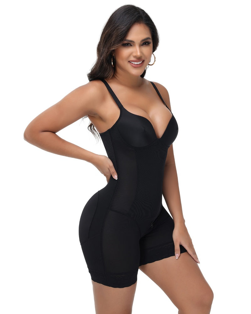 Shapshe® Sexy Nippel Bra Tummy Control Shapwear Bodysuit For Women