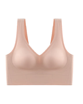 Women's Food Grade-Silicone Deep Cup Seamless Full Coverage Comfort Bras