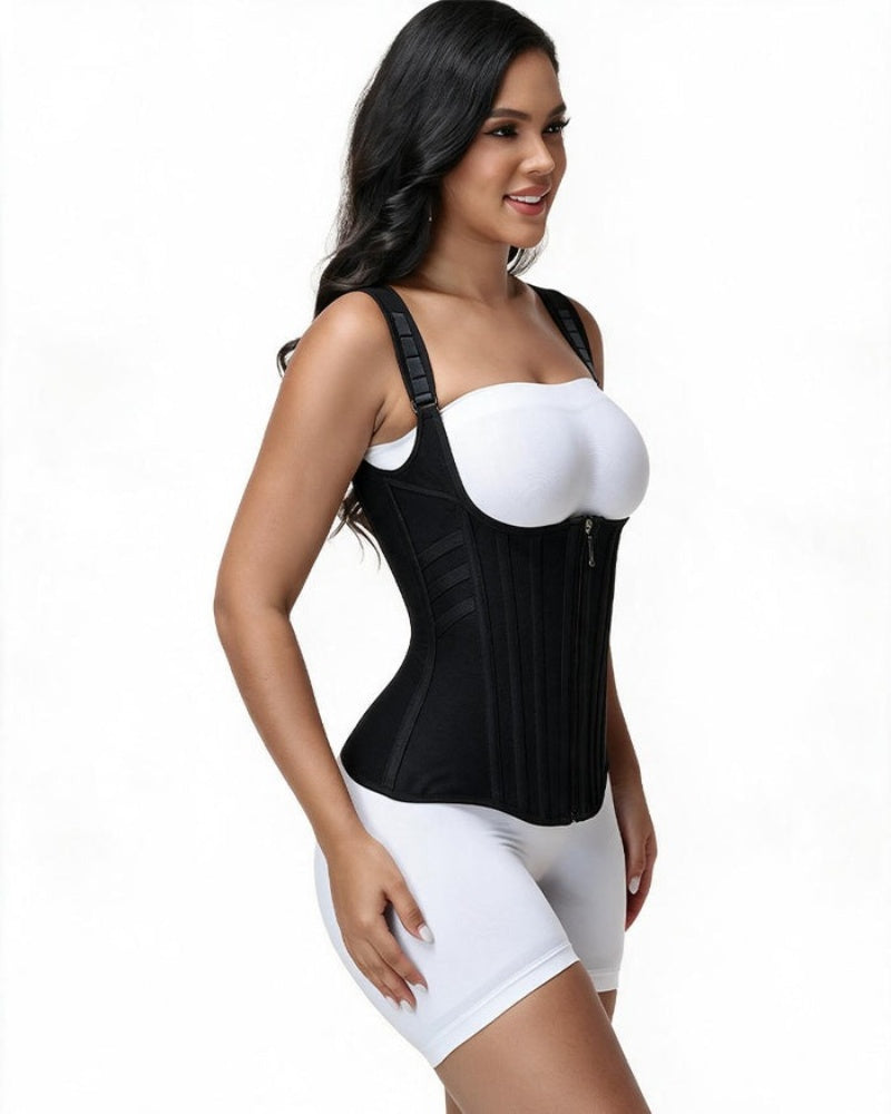 Shapshe® Double Layer Compression Curved Boned Waist Trainer