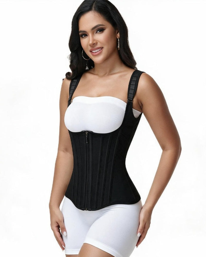 Shapshe® Double Layer Compression Curved Boned Waist Trainer