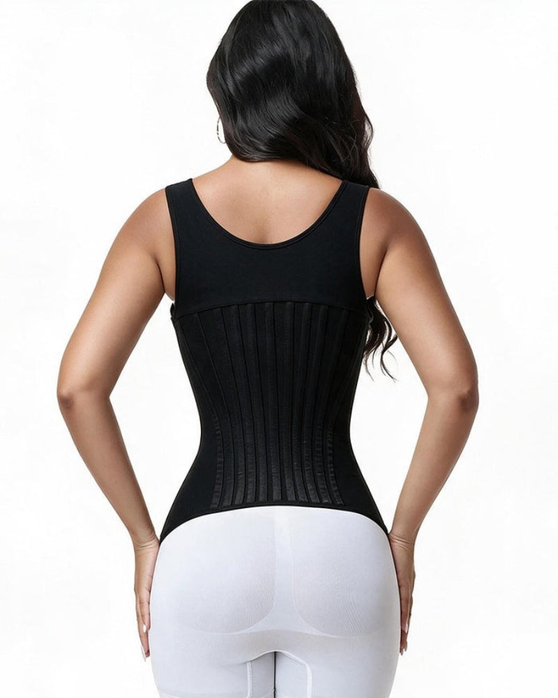 Shapshe® Double Layer Compression Curved Boned Waist Trainer