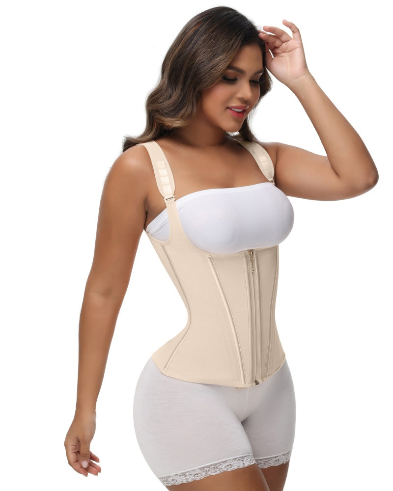 Shapshe® Fajas Colombianas Steel Boned Tummy Control Waist Trainer