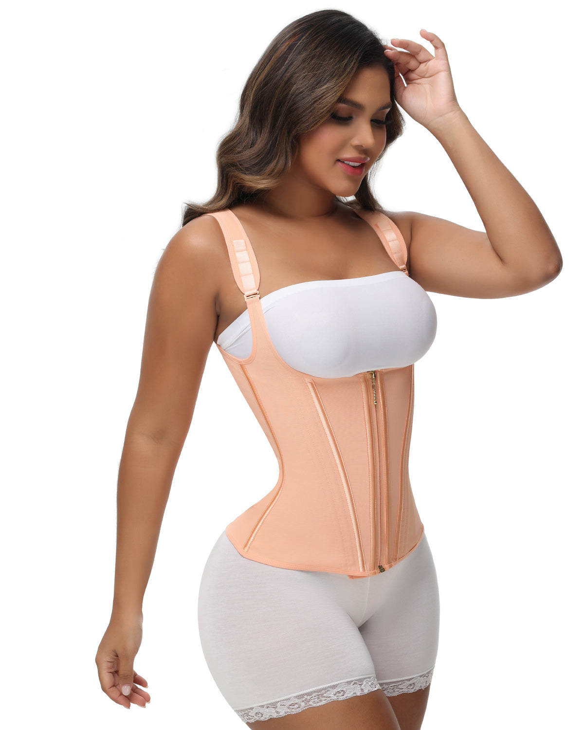 Shapshe® Fajas Colombianas Steel Boned Tummy Control Waist Trainer