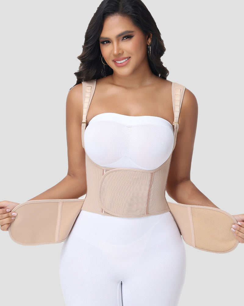 Shapshe® Fajas Colombianas High Compression Tummy Control Waist Trainer With Velcro (Pre-Sale)