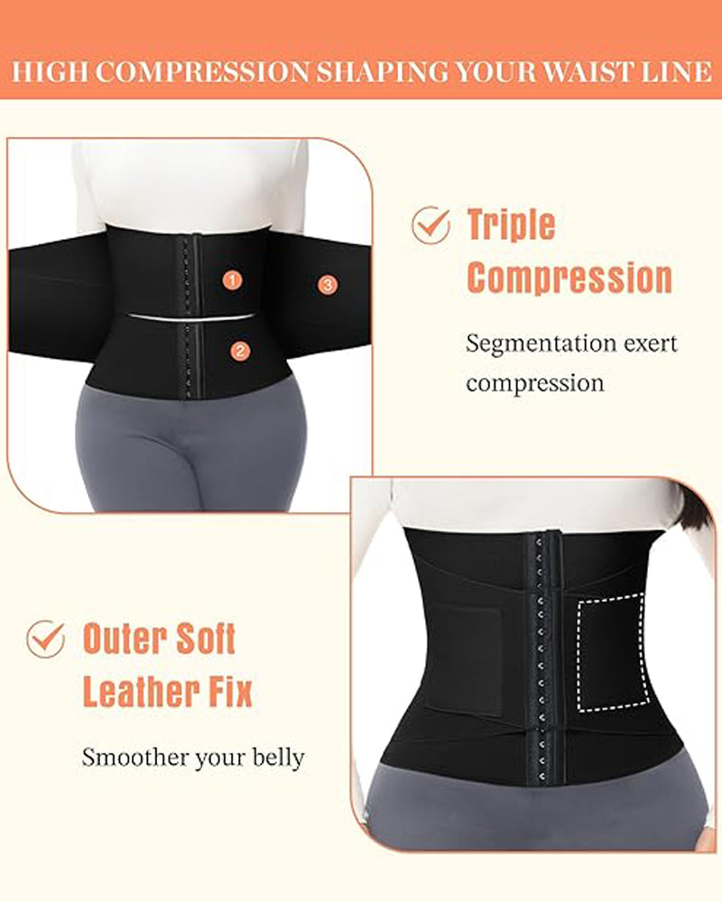 Hourglass Waist Trainer with Firm Support