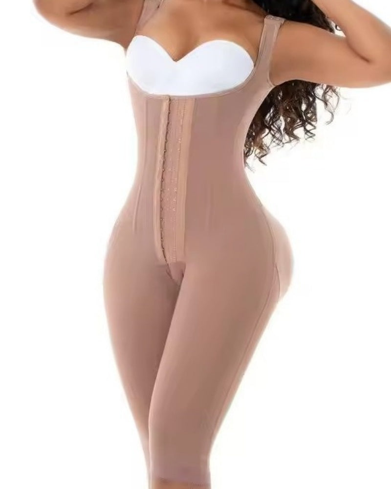 Hip lifting Fajas Colombianas Bodysuit Full Body Shaper Waist Slimming Shapewear