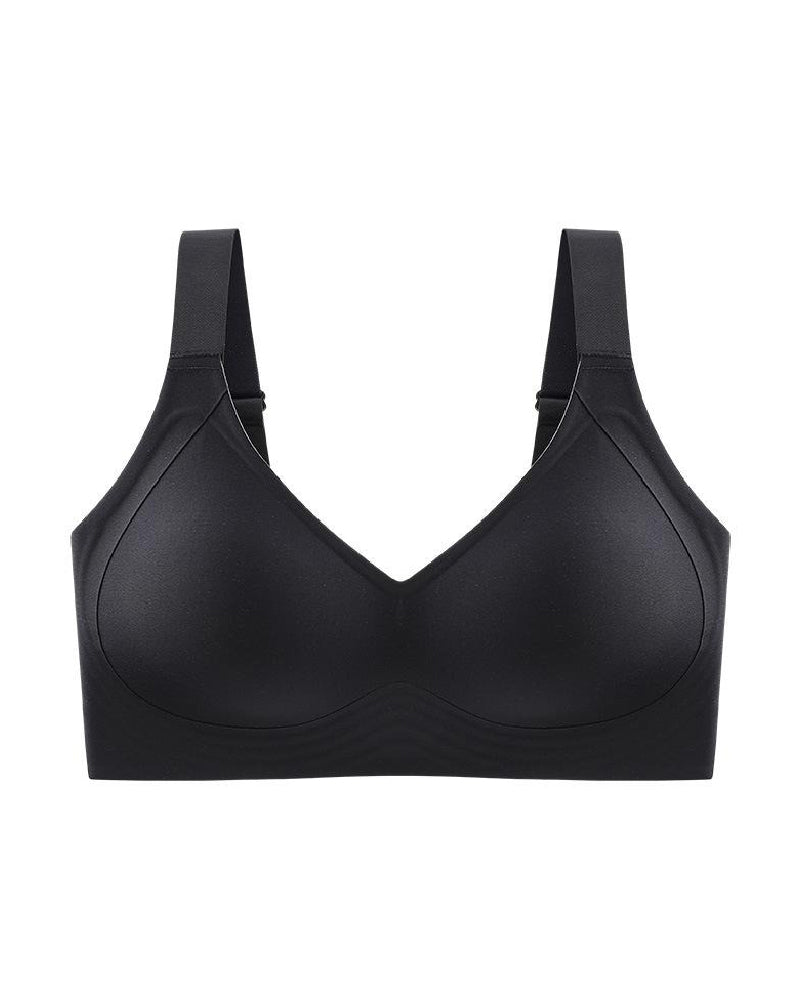 Seamless Anti-sagging Lightly Lined Bra Wireless Minimizer Brassiere