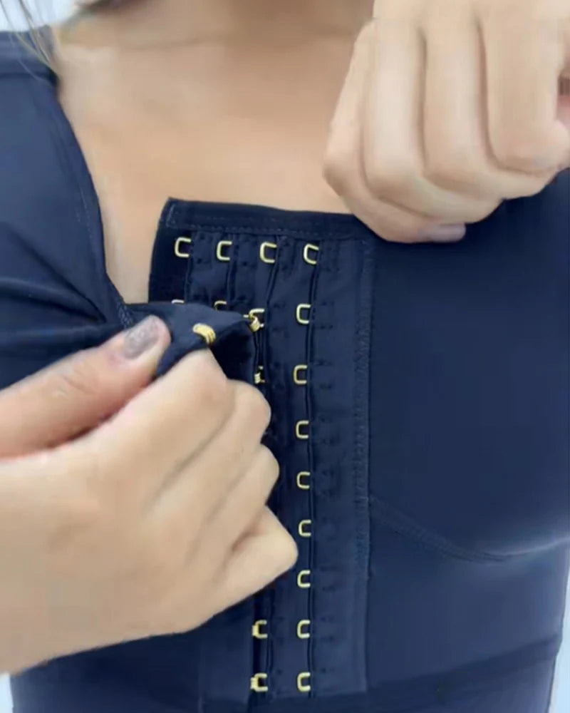 High Compression Corset Tank Top Built-in Bra Waist Trainer