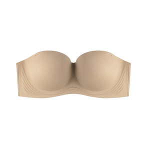 Sujetador invisible sin tirantes antideslizante para mujer Sujetador push up de tubo sin costuras de gran tamaño