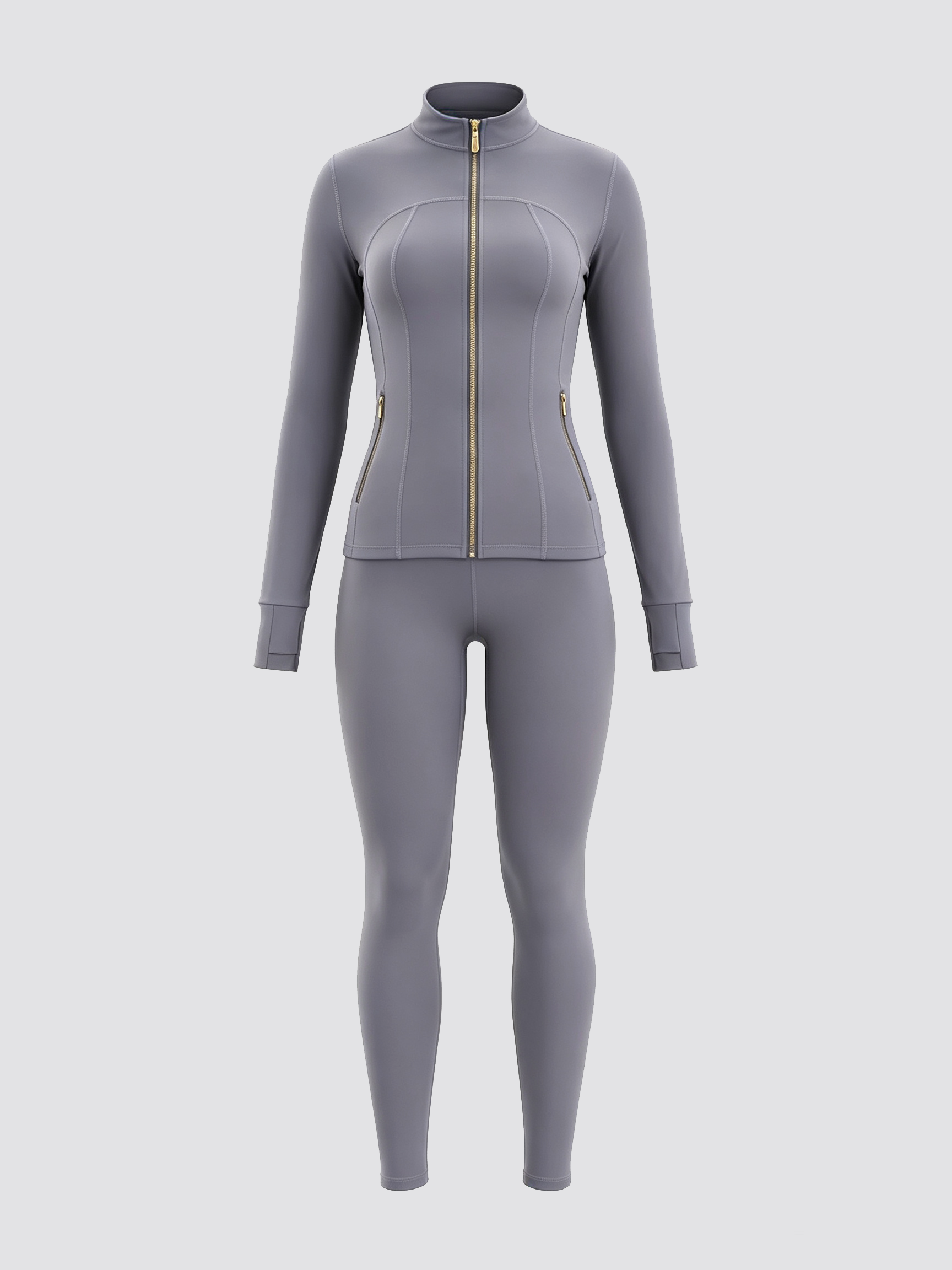 2 Piece Seamless Activewear Set for Yoga and Fitness