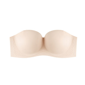 Women's Invisible Strapless Non-slip Bra Large size Seamless Tube Top Push up bra