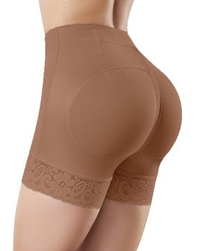 Pantalones cortos moldeadores de cintura alta para mujer, levantadores de glúteos y cadera