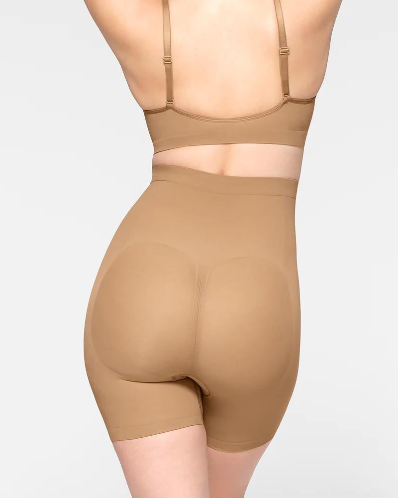 Seamless High Waist Tummy Tuck Shaping Shorts