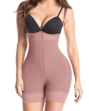 Slimming Fajas Colombian Adjustable Shapewear Lace Trim