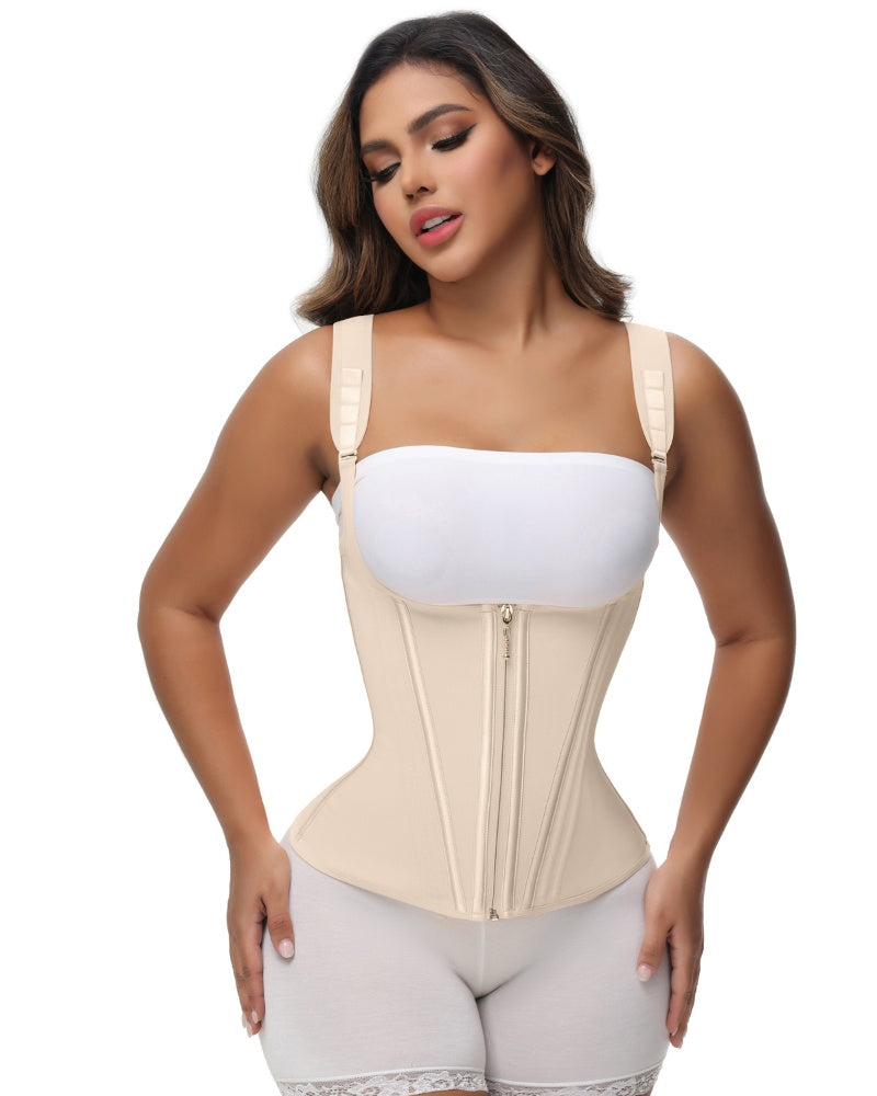 Shapshe® Fajas Colombianas Steel Boned Tummy Control Waist Trainer