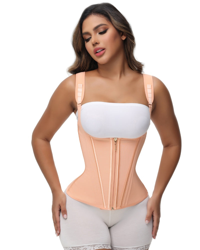 Shapshe® Fajas Colombianas Steel Boned Tummy Control Waist Trainer