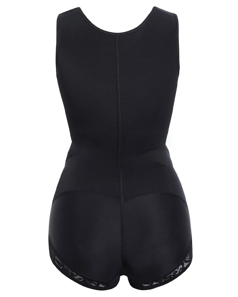 High Compression Full Bust Bodysuits Shapewear with Hook and Eye