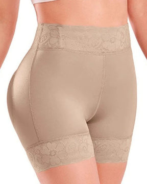 Shaping Shorts with Lace Butt Lifters for Women