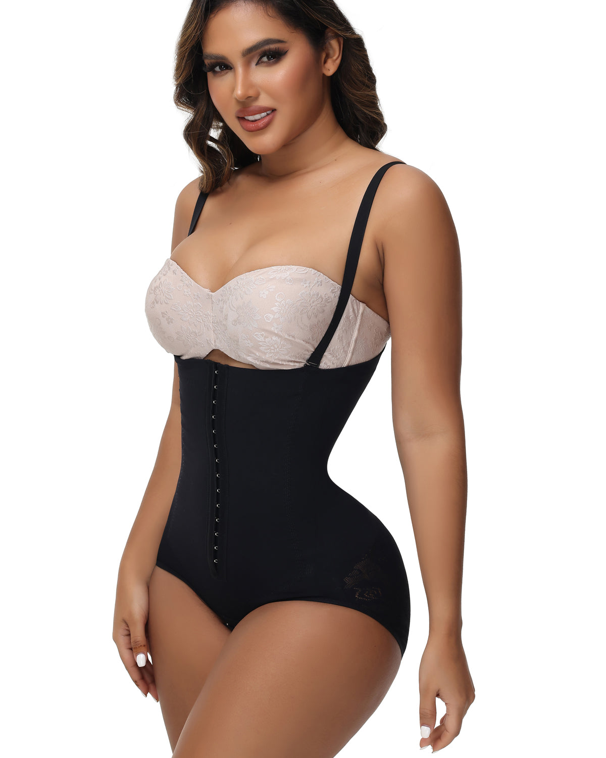Shapshe® High Waist Jacquard Butt Strapless Shapewear Slip Tummy Control BBL Faja Shorts（Pre-Sale）