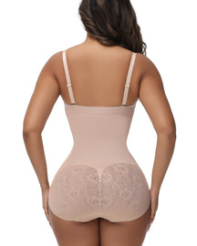 High Waist Jacquard Butt Strapless Shapewear Slip Tummy Control BBL Faja Shorts（Pre-Sale）