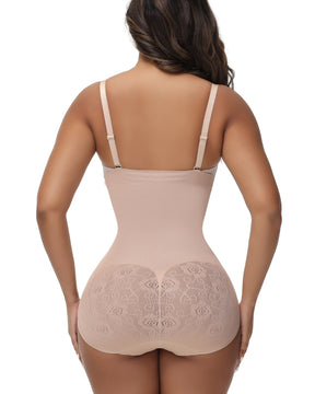 High Waist Jacquard Butt Strapless Shapewear Slip Tummy Control BBL Faja Shorts（Pre-Sale）