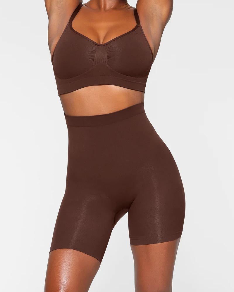 Shapshe® Seamless High Waist Tummy Tuck Shaping Shorts