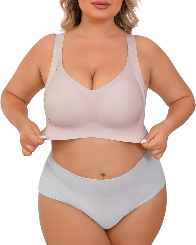 Daily Comfort Wireless Shaper Bra Smooth Full Coverage Support Bra