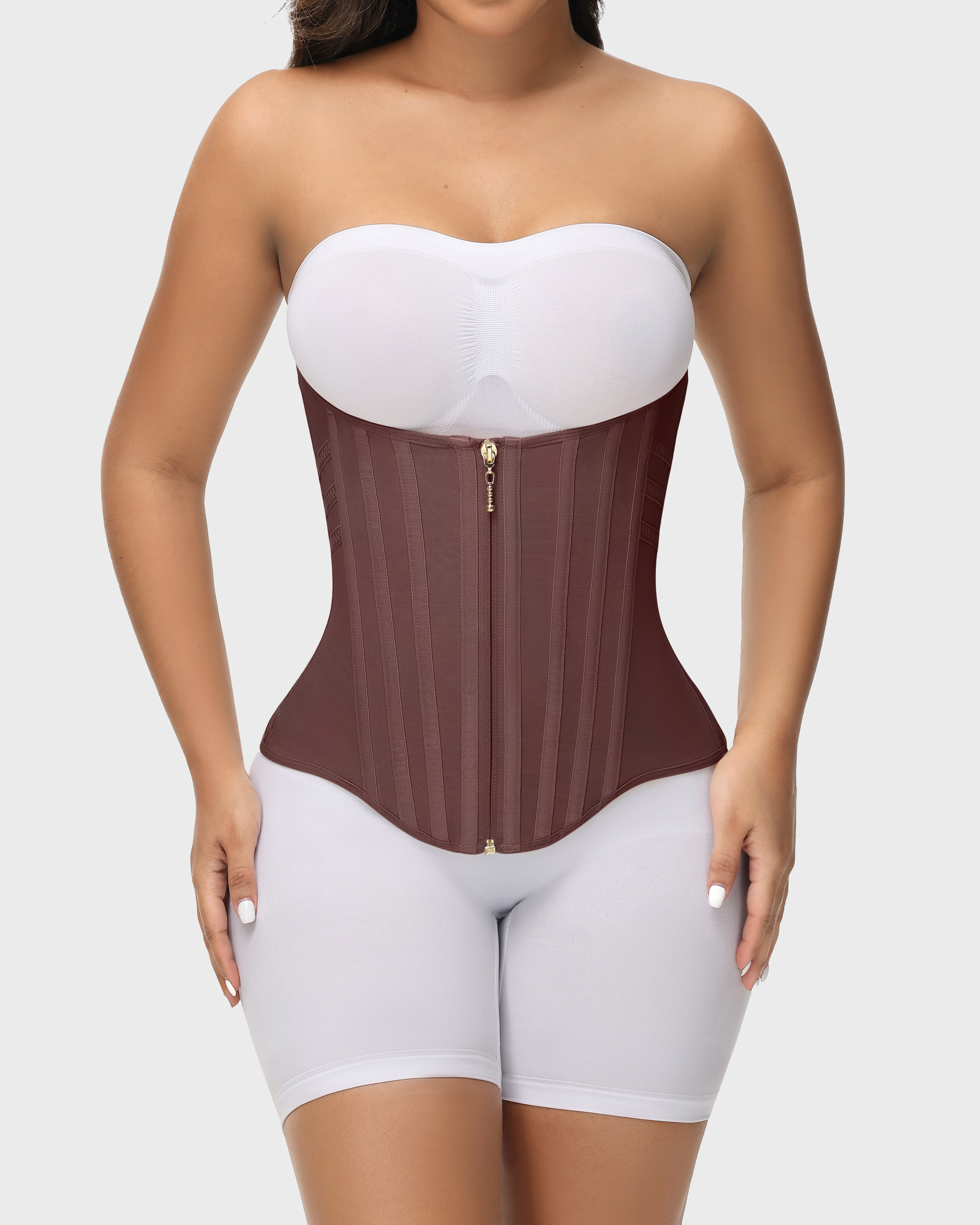 Shapshe® Curved Boned Waist Trainer High Compression Tiny Waist Corset