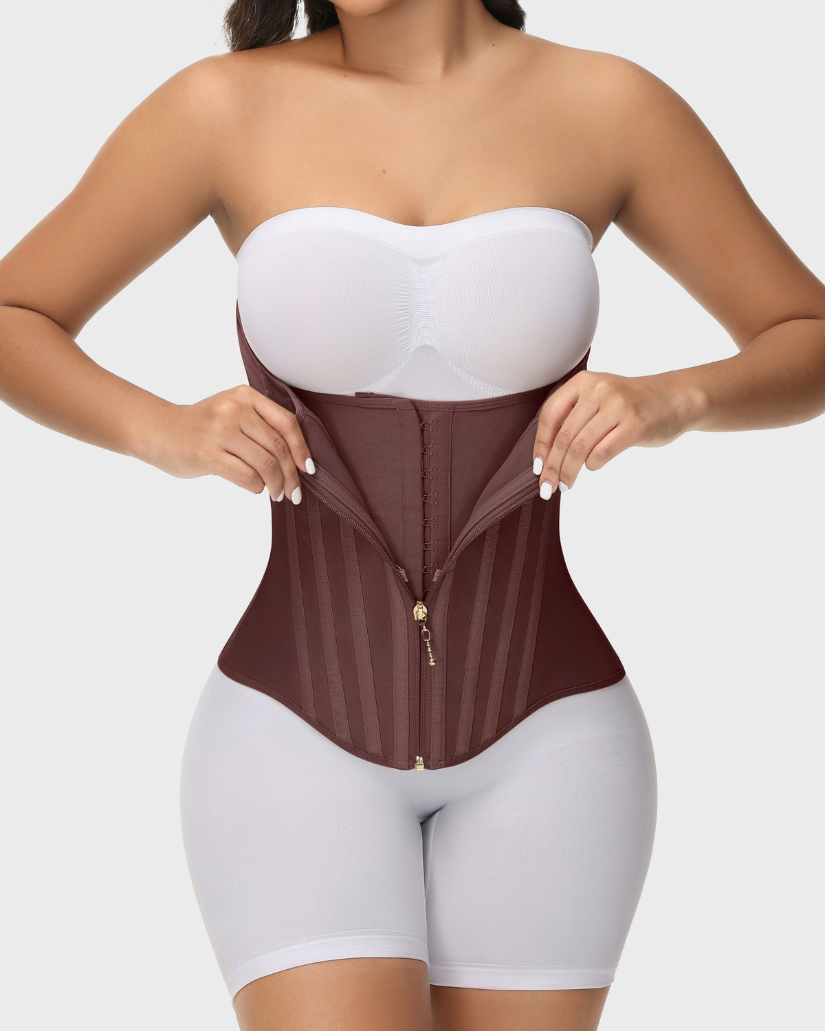 Shapshe® Curved Boned Waist Trainer High Compression Tiny Waist Corset