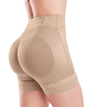 Shaping Shorts with Lace Butt Lifters for Women