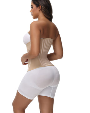 Curved Boned Waist Trainer For Women High Compression Tummy Control Tiny Waist Corset