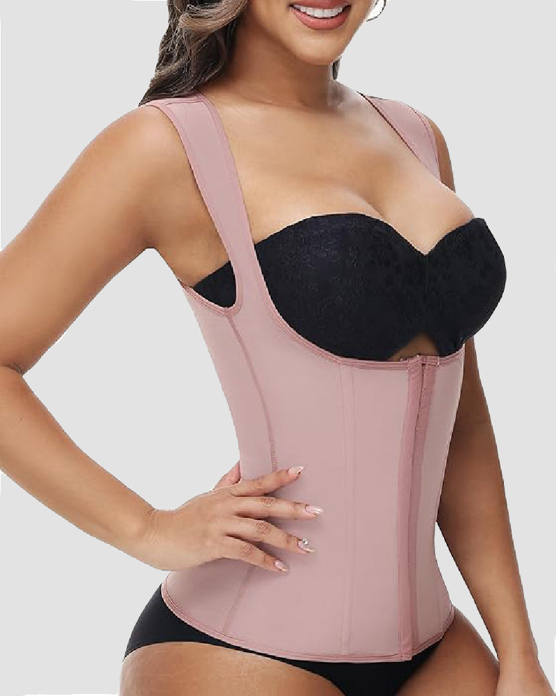 Shapshe® Seamless Tummy Control Waist Trainer Vest Workout Stomach Compression Corset
