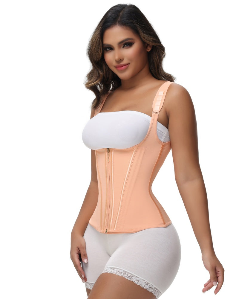 Shapshe® Fajas Colombianas Steel Boned Tummy Control Waist Trainer