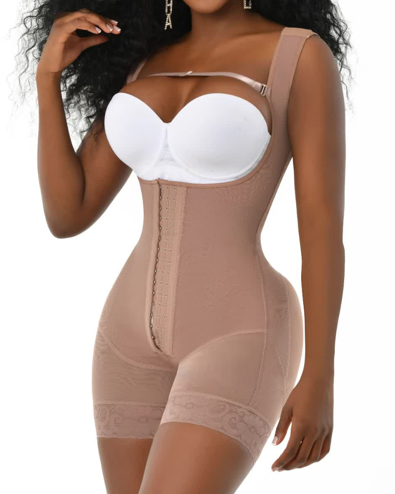 Open Bust Faja Colombianas Frim Compression Tummy Control Shapewear