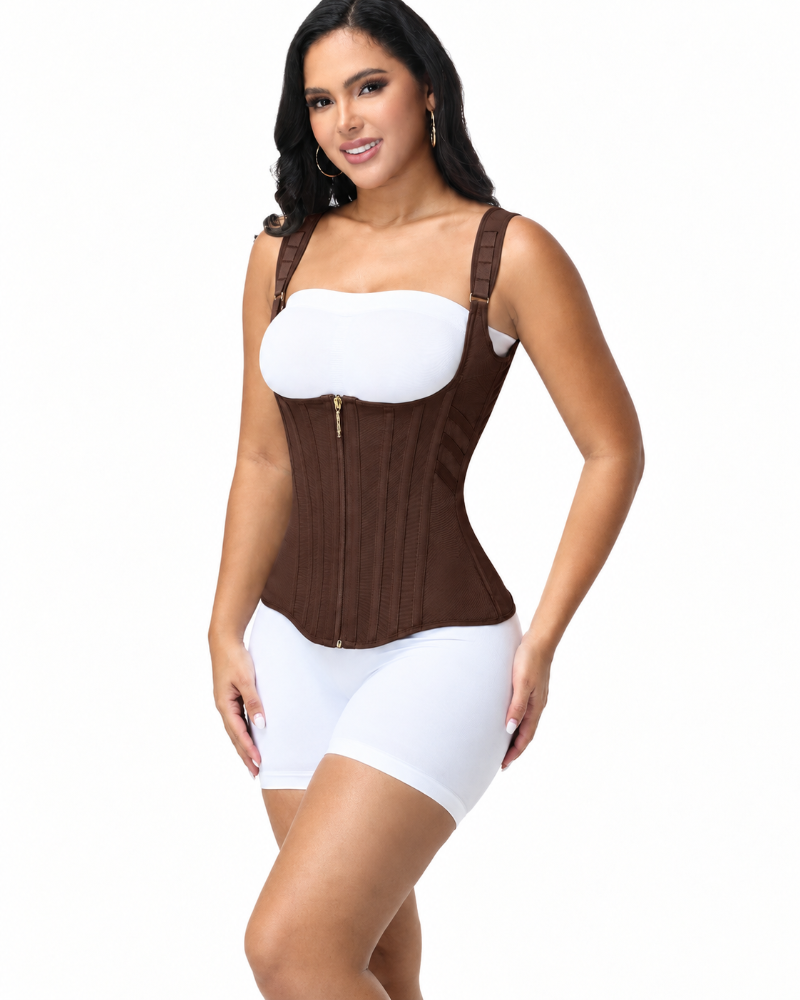 Shapshe® Double Layer Compression Curved Boned Waist Trainer