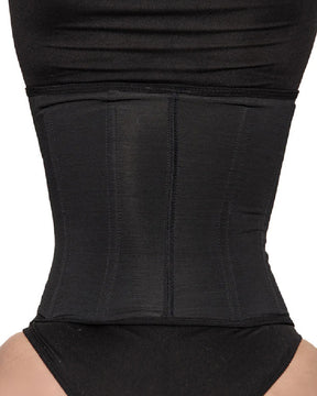 9 Boned Waist Trainer For Women Hourglass Zipper Tummy Control Workout Corset