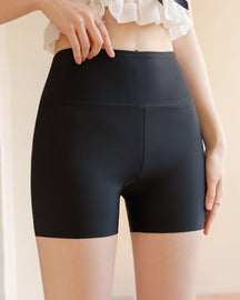 High Waisted Shaping Shorts Hip Lifting Ice Silk Seamless