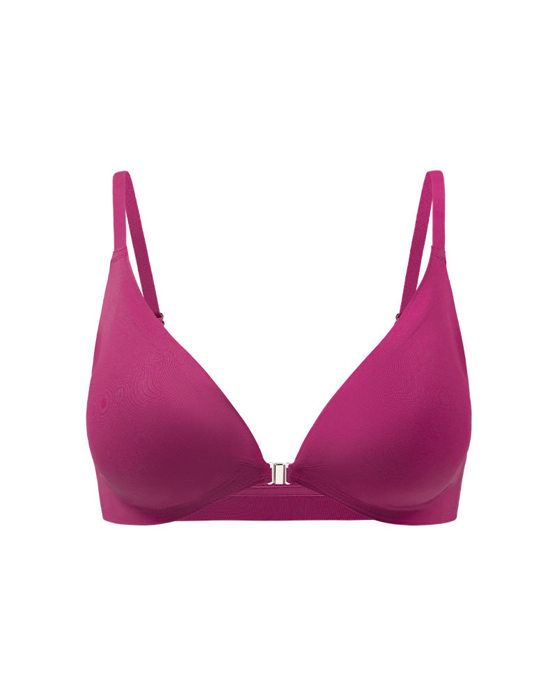 Sexy Front Closure Wireless Bras Beauty Back Push Up Comfortable Seamless Bralette