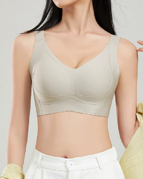 Wireless Anti-Sagging Push-Up Seamless Daily Comfort Shaper Bra